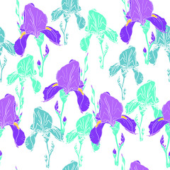 Floral seamless pattern