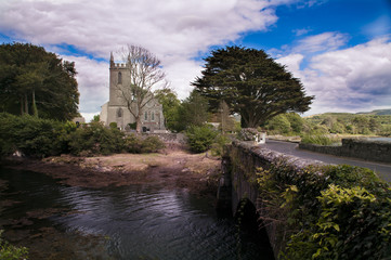 Fototapeta na wymiar St. James's Church of Ireland, Durrus