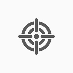 Obraz premium target icon