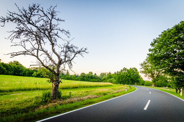 Fototapeta premium Landstrasse