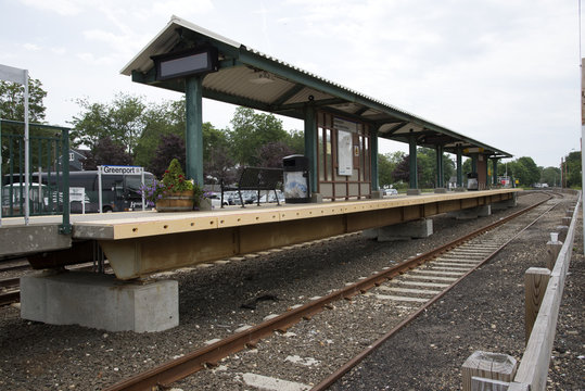 Greenport Station On Long Island USA