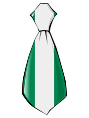 flag in necktie