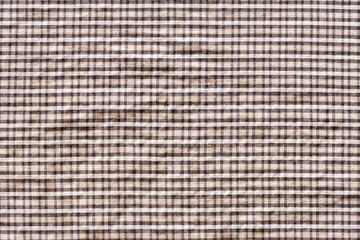 Checkerboard pattern cloth texture