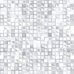 Abstract geometric background design with grey & white tones.
