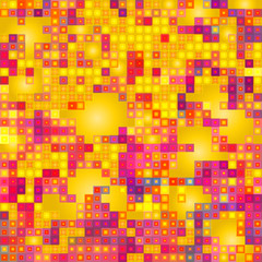 Beauty and Fashion concept stylish mosaic background