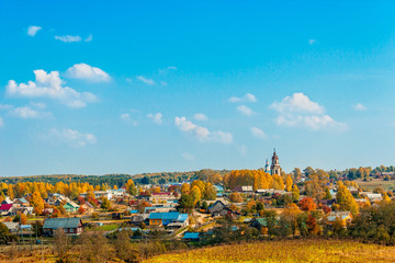 russian village