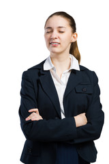 Dreaming businesswoman