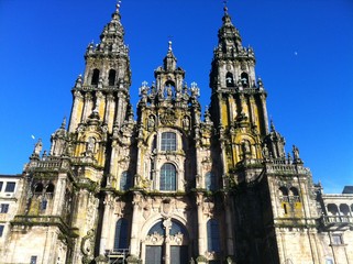Fototapeta na wymiar Kathedrale Santiago de Compostela
