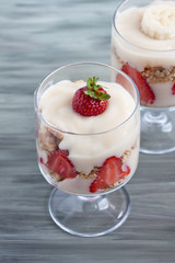 strawberry  trifle