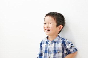 笑顔の男の子