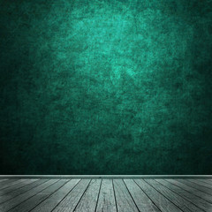 grunge empty room interior