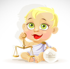 Baby zodiac - sign Libra
