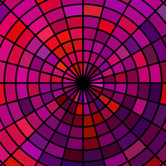 abstract stained-glass mosaic background