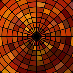 abstract stained-glass mosaic background