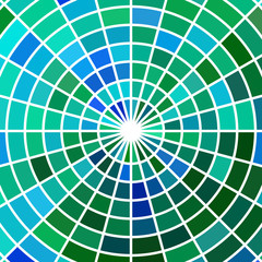 abstract stained-glass mosaic background