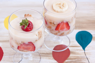 starwberry trifle