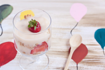 starwberry trifle