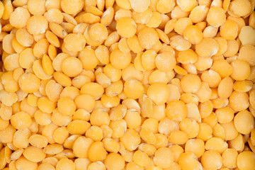 Yellow peas texture.