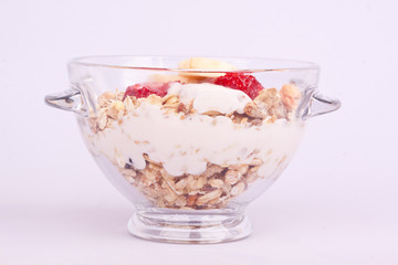 muesli with fruits