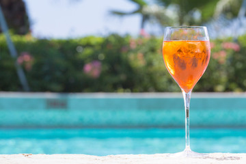 Glass of Aperol Spritz