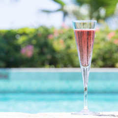 Glass of Kir Royal