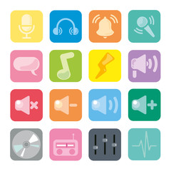 Sound Icon Set