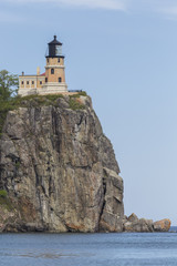 Fototapeta na wymiar Split Rock Lighthouse On Lake Superior