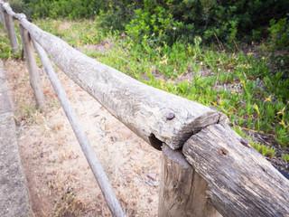 Artistic wooden Fence
