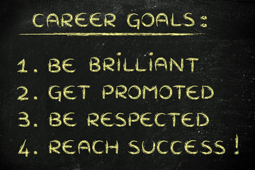 sucessful career goals