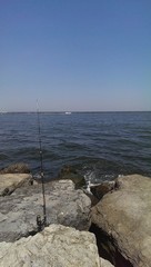 Fototapeta premium Angelrute