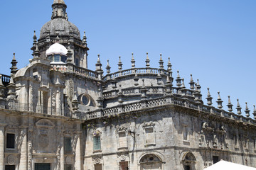 Obraz premium Cathedral of Santiago de Compostela