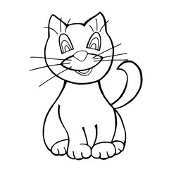 Obraz premium smiling cat