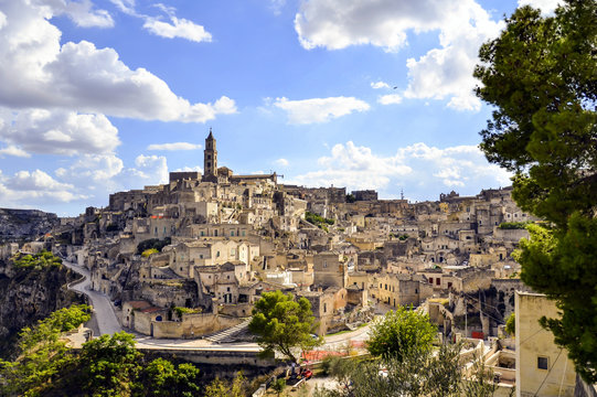 Matera in Basilicata, southern Italy