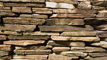 Stone brick wall texture background