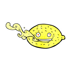 cartoon lemon