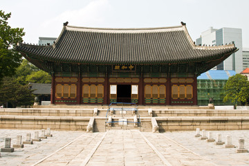 Deoksugung Palace in Seoul, South Korea
