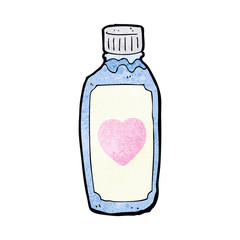 cartoon love potion