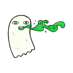 cartoon gross ghost