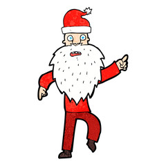 cartoon santa claus
