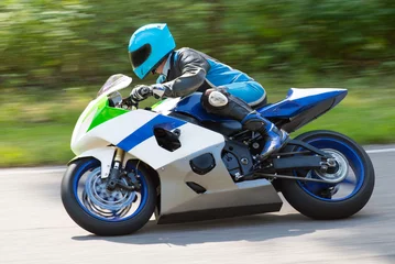 Photo sur Plexiglas Sport automobile Motorbike racing