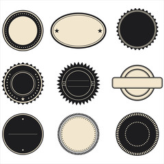 Vintage Stamps and Frames  © Giraphics
