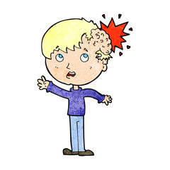 cartoon injured head