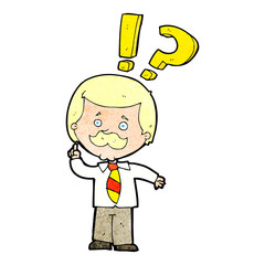 cartoon werewolf in top hat