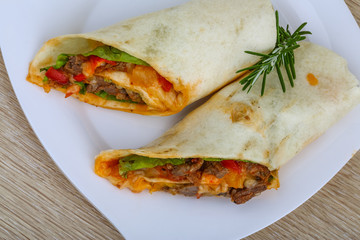Wrap tortilla