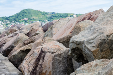 Boulders by Green Hills