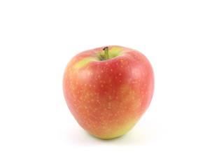 Apfel - weisser Hintergrund 
