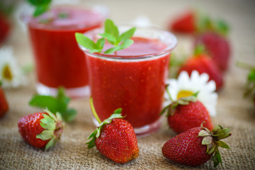 strawberry smoothie