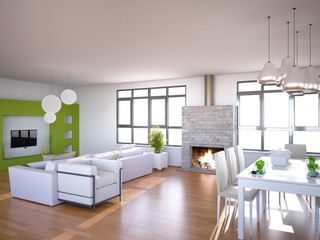 Simple Modern Living Room