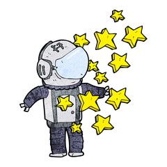cartoon spaceman