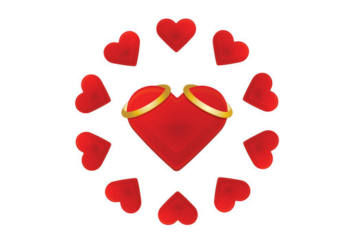 Rings on a Heart